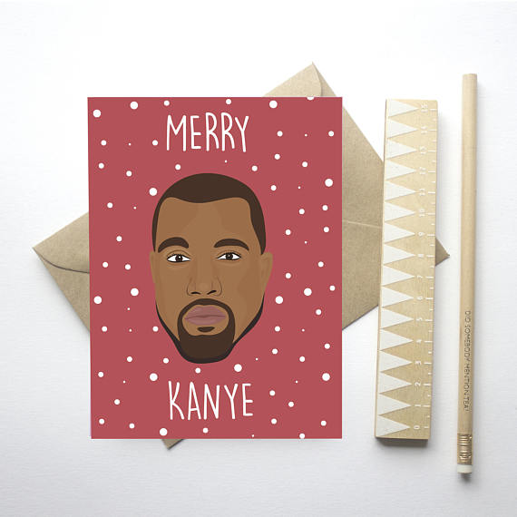 Kanye West Christmas Card