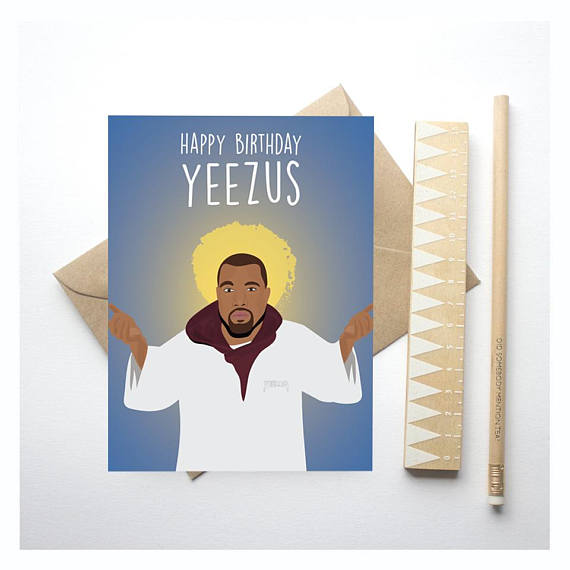 Kanye West Christmas Card