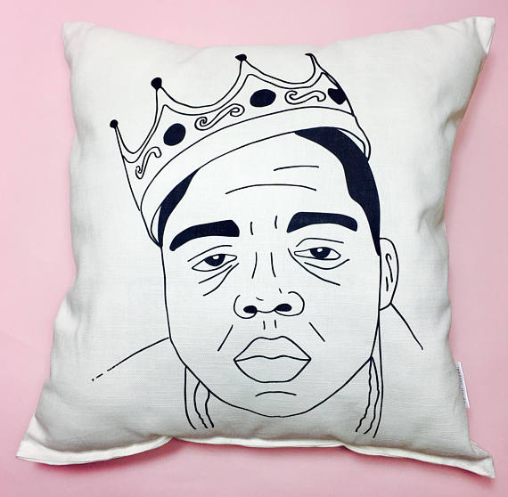 Notorious BIG cushion pillow christmas gift idea