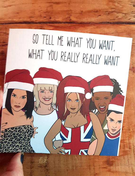 The Spice Girls Christmas Card